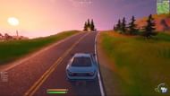Week 8 Gold XP coin on the road near FN Radio (Image credits: EveryDay Fortnite)